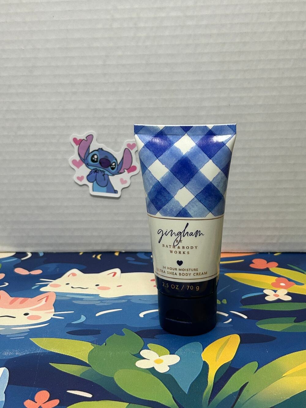Bath & Body Works Gingham Body Cream 2.5 Oz Travel Size